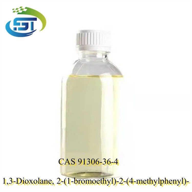 Top Quality 1,3-Dioxolane, 2-(1-bromoethyl)-2-(4-methylphenyl)- CAS 91306-36-4 C12H15BrO2 with Fast and Safe Delivery