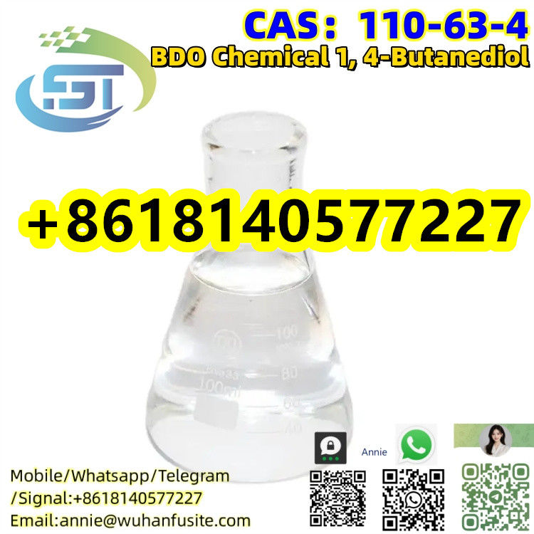 High quality CAS 110-63-4 1,4-Butanediol BDO Chemical Raw Material with fast delivery